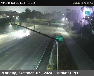 (C093) SB 805 : Division Street (on ramp)