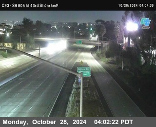 (C093) SB 805 : Division Street (on ramp)