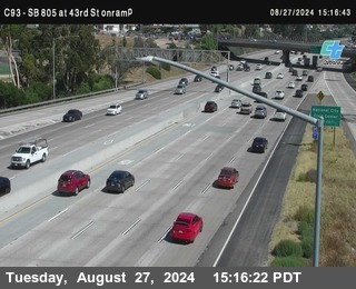 (C093) SB 805 : Division Street (on ramp)