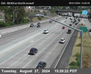 (C093) SB 805 : Division Street (on ramp)