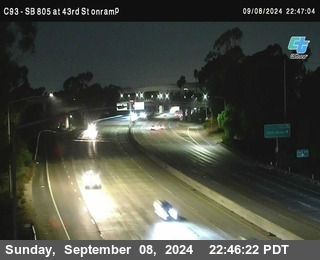 (C093) SB 805 : Division Street (on ramp)