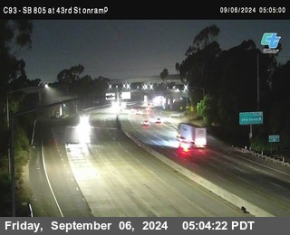 (C093) SB 805 : Division Street (on ramp)