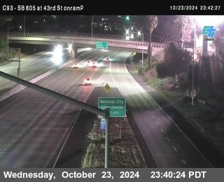 (C093) SB 805 : Division Street (on ramp)