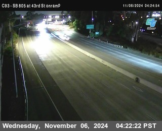 (C093) SB 805 : Division Street (on ramp)