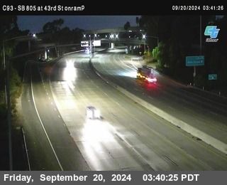 (C093) SB 805 : Division Street (on ramp)