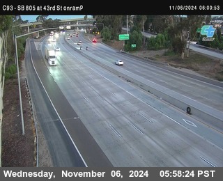 (C093) SB 805 : Division Street (on ramp)