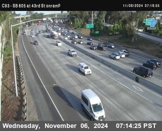 (C093) SB 805 : Division Street (on ramp)