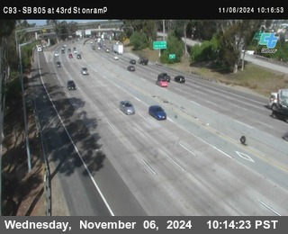 (C093) SB 805 : Division Street (on ramp)