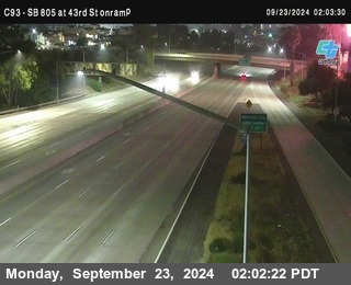 (C093) SB 805 : Division Street (on ramp)