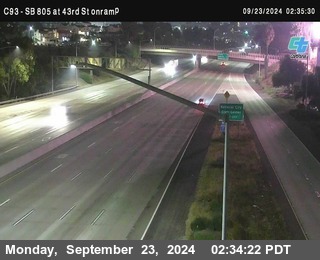 (C093) SB 805 : Division Street (on ramp)