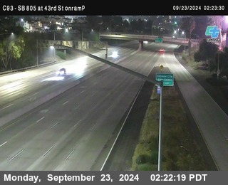 (C093) SB 805 : Division Street (on ramp)