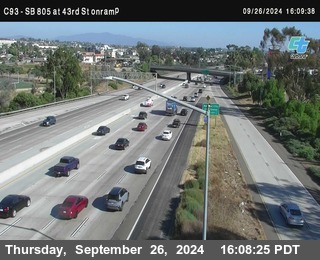 (C093) SB 805 : Division Street (on ramp)