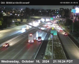 (C093) SB 805 : Division Street (on ramp)