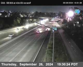 (C093) SB 805 : Division Street (on ramp)