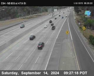 (C094) NB 805 : 47th Street (on ramp)