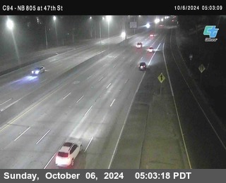 (C094) NB 805 : 47th Street (on ramp)