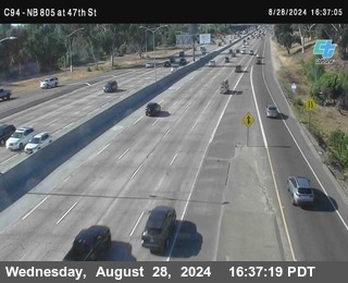 (C094) NB 805 : 47th Street (on ramp)