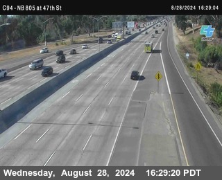 (C094) NB 805 : 47th Street (on ramp)