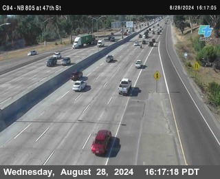 (C094) NB 805 : 47th Street (on ramp)