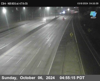 (C094) NB 805 : 47th Street (on ramp)