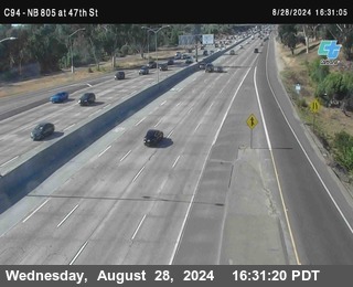 (C094) NB 805 : 47th Street (on ramp)