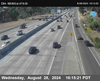 (C094) NB 805 : 47th Street (on ramp)