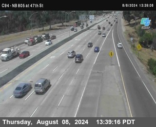 (C094) NB 805 : 47th Street (on ramp)