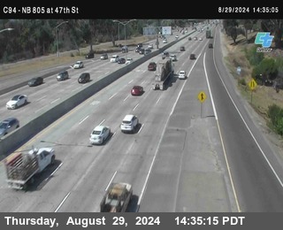 (C094) NB 805 : 47th Street (on ramp)