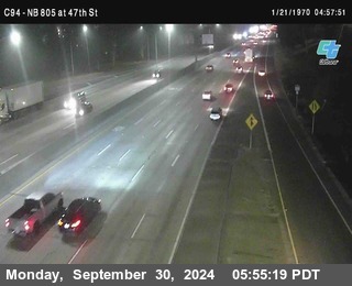 (C094) NB 805 : 47th Street (on ramp)