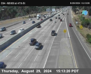 (C094) NB 805 : 47th Street (on ramp)