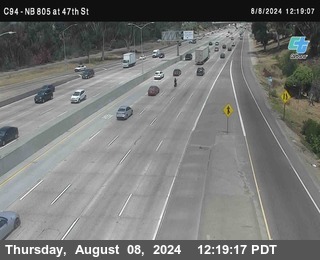 (C094) NB 805 : 47th Street (on ramp)