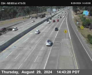 (C094) NB 805 : 47th Street (on ramp)