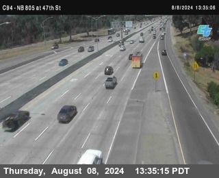 (C094) NB 805 : 47th Street (on ramp)