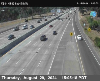 (C094) NB 805 : 47th Street (on ramp)