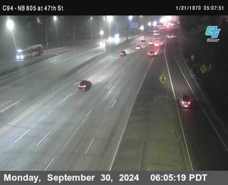 (C094) NB 805 : 47th Street (on ramp)