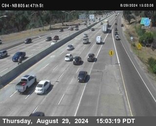 (C094) NB 805 : 47th Street (on ramp)