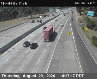 (C094) NB 805 : 47th Street (on ramp)