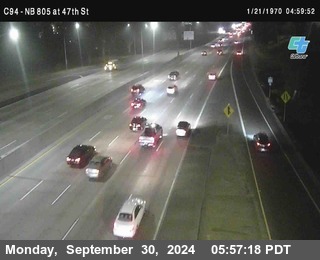 (C094) NB 805 : 47th Street (on ramp)