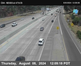 (C094) NB 805 : 47th Street (on ramp)