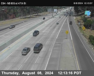 (C094) NB 805 : 47th Street (on ramp)