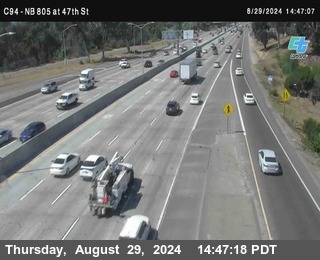 (C094) NB 805 : 47th Street (on ramp)