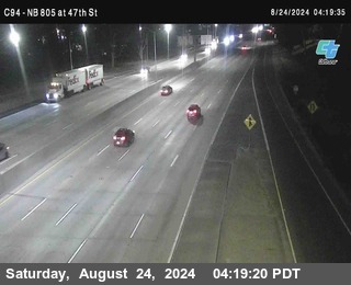 (C094) NB 805 : 47th Street (on ramp)