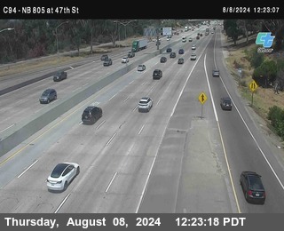 (C094) NB 805 : 47th Street (on ramp)