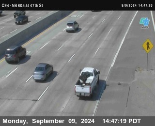 (C094) NB 805 : 47th Street (on ramp)