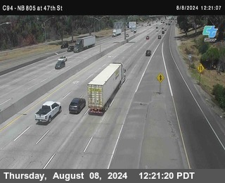 (C094) NB 805 : 47th Street (on ramp)