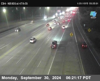 (C094) NB 805 : 47th Street (on ramp)