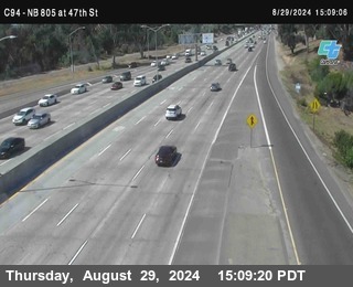 (C094) NB 805 : 47th Street (on ramp)