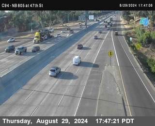 (C094) NB 805 : 47th Street (on ramp)