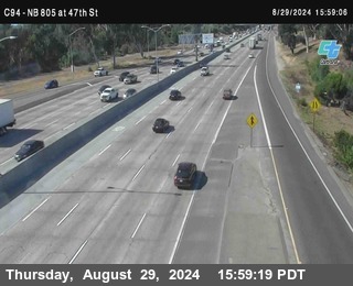 (C094) NB 805 : 47th Street (on ramp)