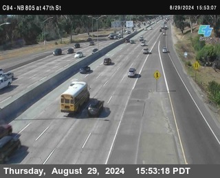 (C094) NB 805 : 47th Street (on ramp)